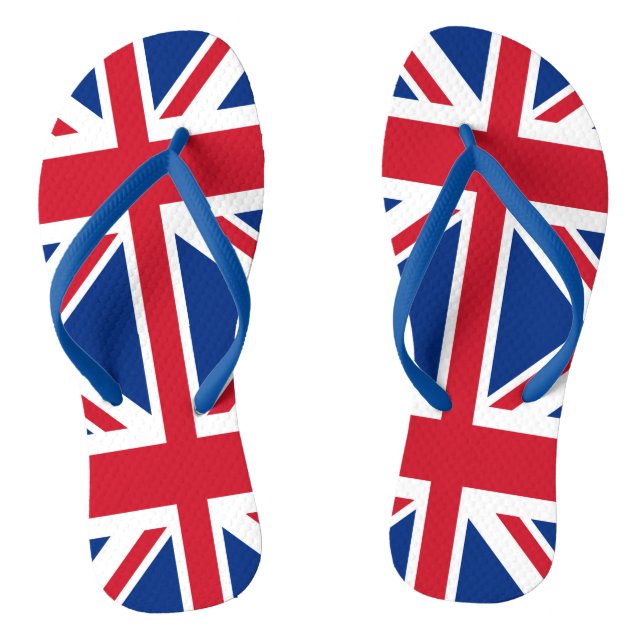 Tongs Drapeau britannique Royal Union Jack (Semelle)