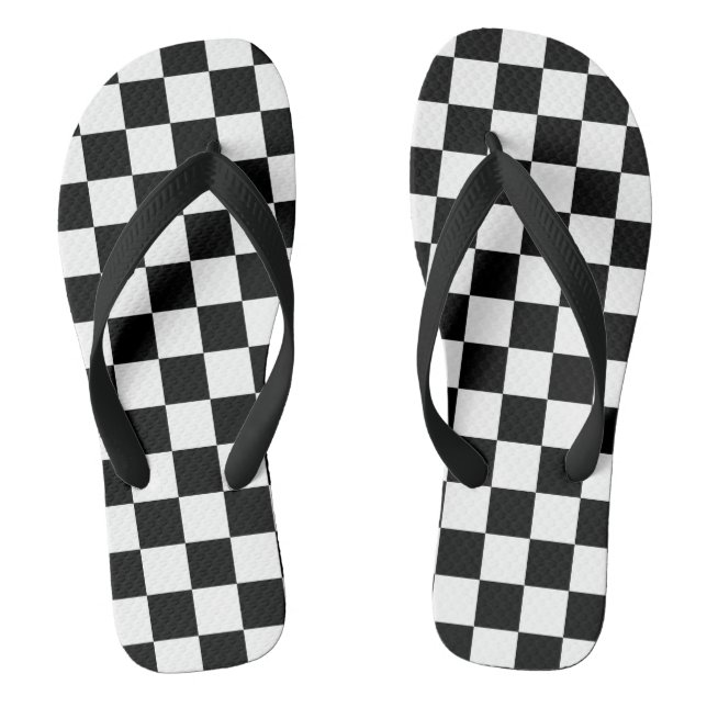 Tongs Drapeau Checkered (Semelle)