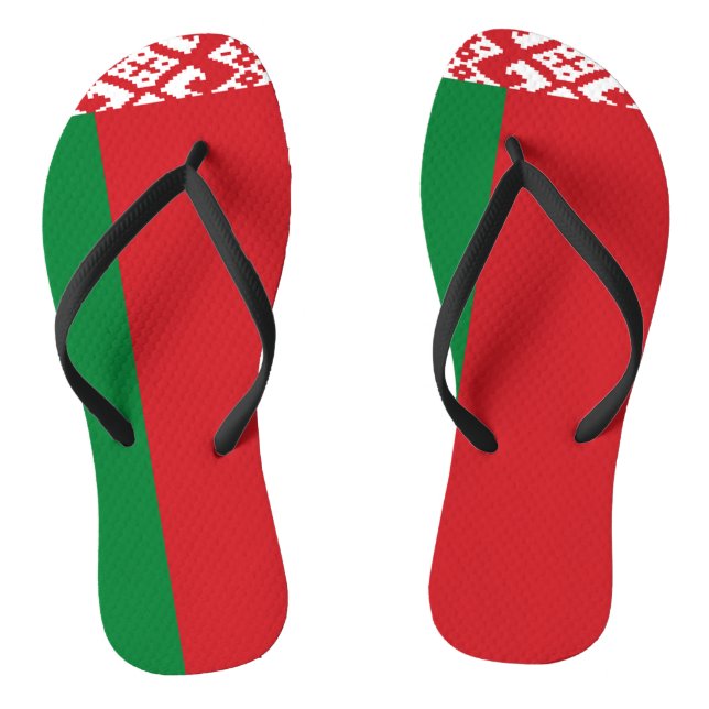 Tongs Drapeau de Biélorussie (Semelle)
