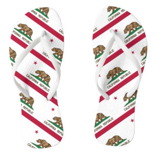 Tongs Drapeau de Californie