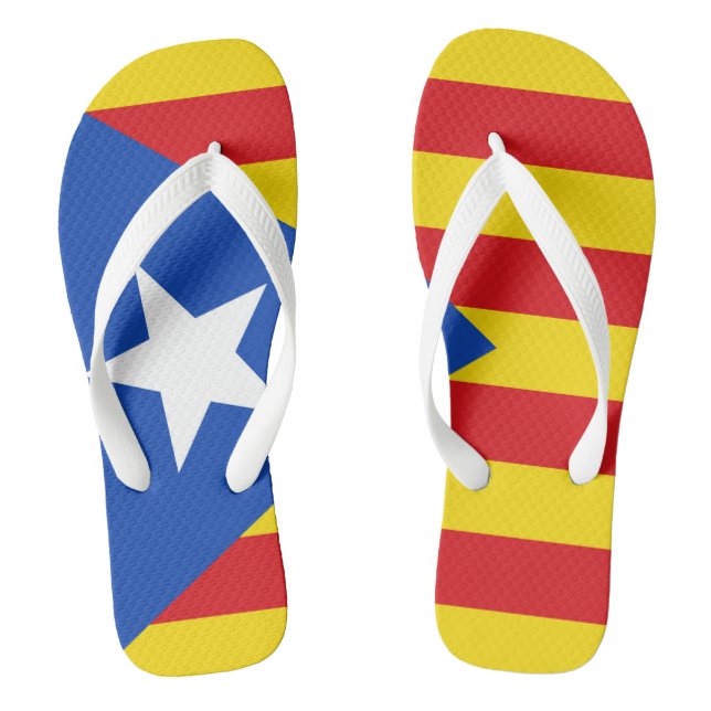 Tongs Drapeau de Catalogne (Semelle)