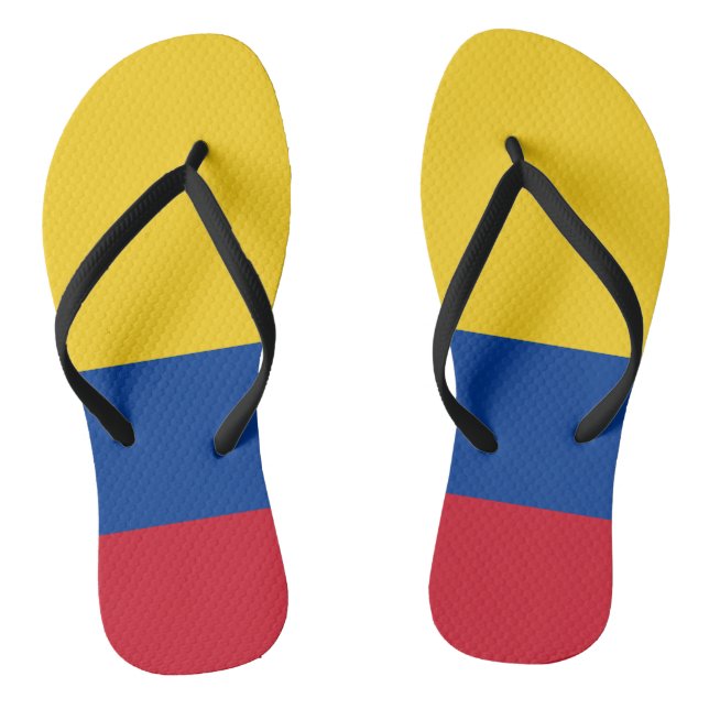 Tongs Drapeau de Colombie (Semelle)