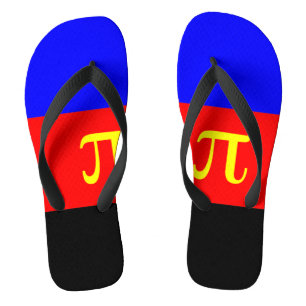 Tongs Drapeau de fierté polyamoureuse