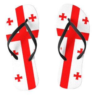 Tongs Drapeau de Géorgie
