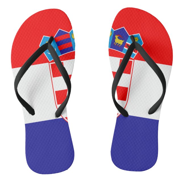 Tongs Drapeau de la Croatie (Semelle)