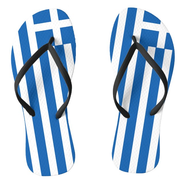 Tongs Drapeau de la Grèce (Semelle)