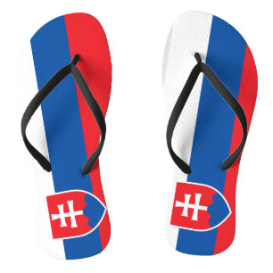 Tongs Drapeau de la Slovaquie