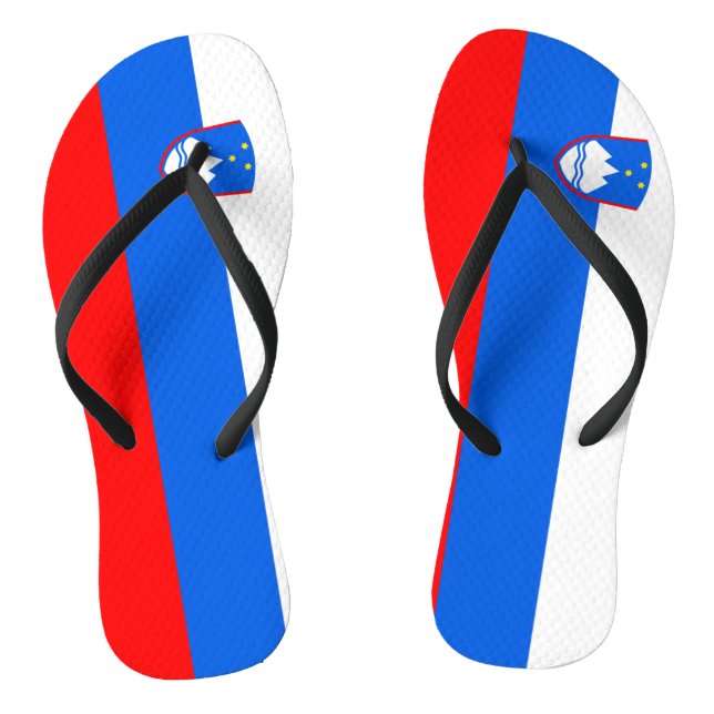 Tongs Drapeau de la Slovénie (Semelle)