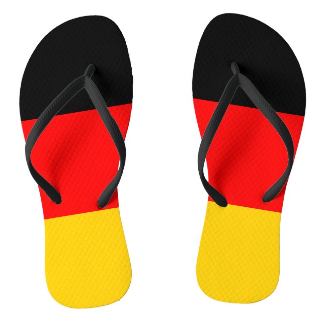 Tongs Drapeau de l'Allemagne (Semelle)