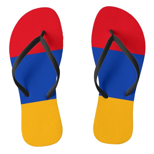 Tongs Drapeau de l'Arménie (Semelle)