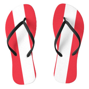 Tongs Drapeau de l'Autriche
