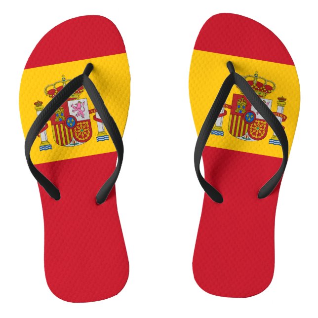 Tongs Drapeau de l'Espagne (Semelle)