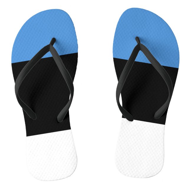 Tongs Drapeau de l'Estonie (Semelle)