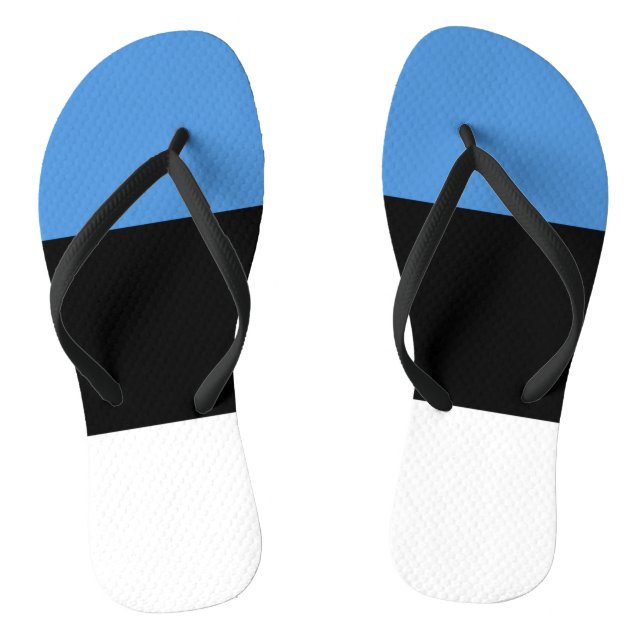 Tongs Drapeau de l'Estonie (Semelle)