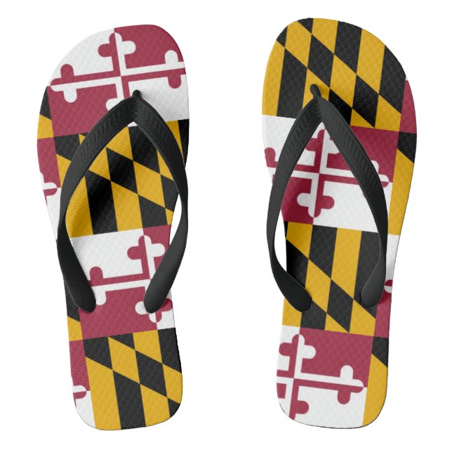 Tongs Drapeau de l'État du Maryland (Semelle)