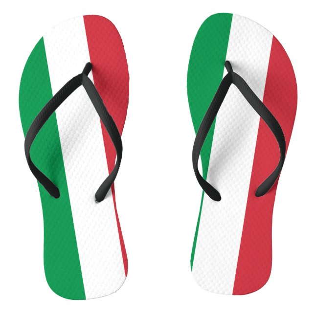 Tongs Drapeau de l'Italie (Semelle)