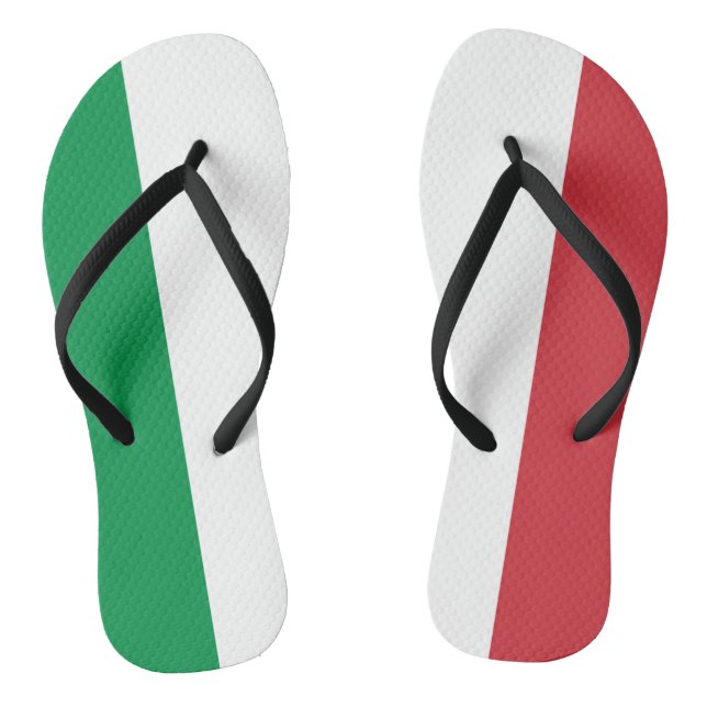 Tongs Drapeau de l'Italie (Semelle)