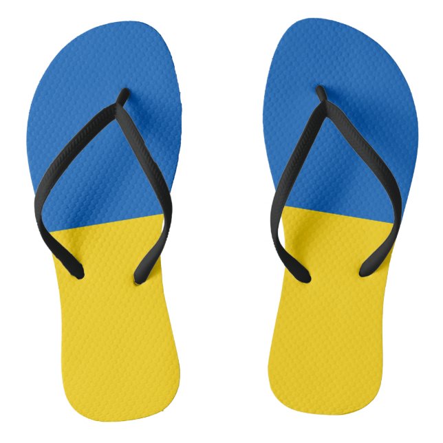 Tongs Drapeau de l'Ukraine (Semelle)