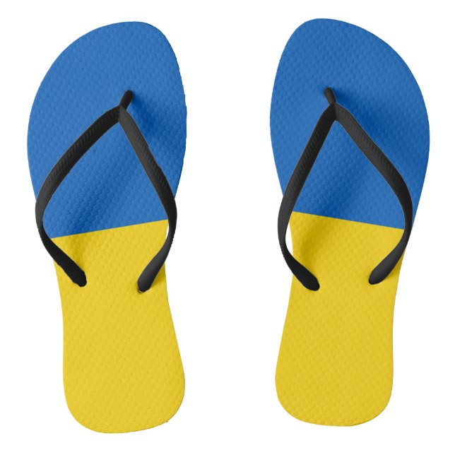 Tongs Drapeau de l'Ukraine (Semelle)