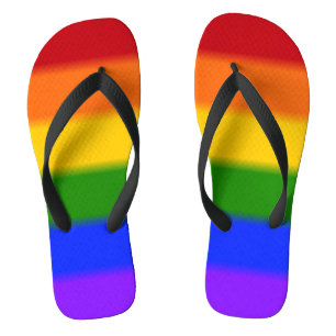 Tongs Drapeau Gay pride de congé