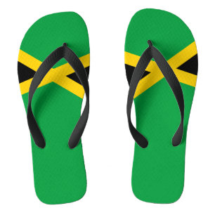 Tongs Drapeau jamaïcain carnaval des Caraïbes