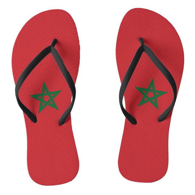 Tongs Drapeau Maroc (Semelle)