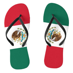 Tongs Drapeau mexicain - Drapeau mexicain