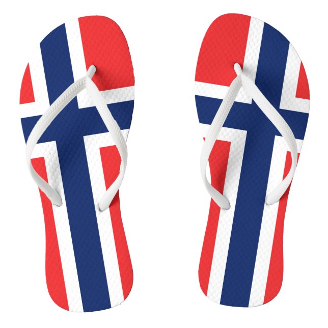 Tongs Drapeau Norvège (Semelle)