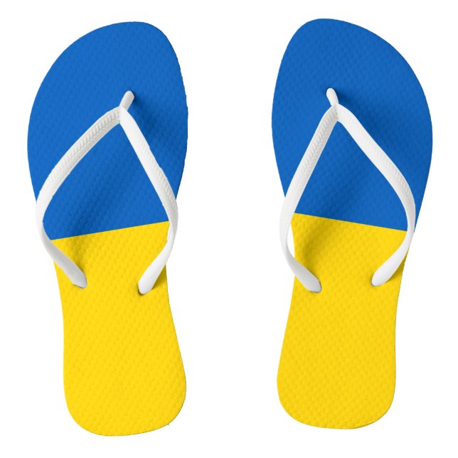 Tongs Drapeau patriotique ukrainien (Semelle)