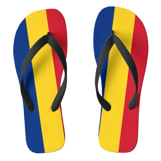 Tongs Drapeau roumain (Semelle)