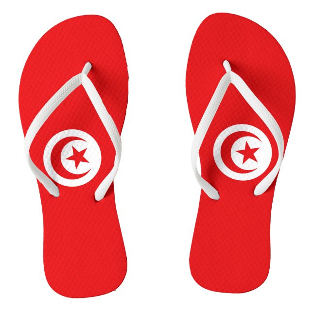 Tongs Drapeau Tunisie (Semelle)