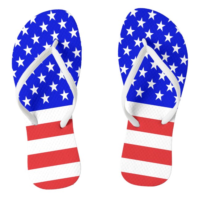 Tongs drapeau USA (Semelle)