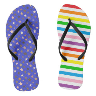 Tongs Drapeau USA Beau