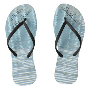 Tongs Eau Abstraite Mère de la chambre Mariage Flip Flop