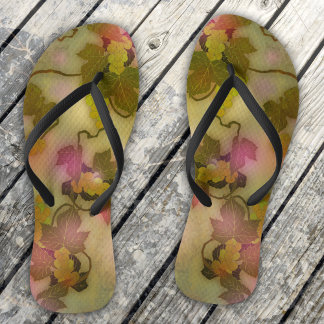 Tongs Élégant feuilleton Art Vin