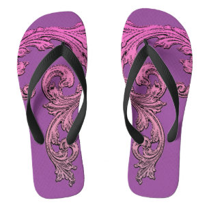 Tongs Élégant Goth Design Flip Flops