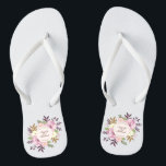 Tongs Élégant Juste Marié Floral Mariage | Retourner les<br><div class="desc">Pour plus de personnalisation,  cliquez sur le bouton "Personnaliser" et utilisez notre outil de conception pour modifier ce modèle. Si les options sont disponibles,  vous pouvez modifier le texte et l'image en cliquant simplement sur "Modifier/Supprimer le texte ou l'image ici" et ajouter le vôtre. Conçu par Freepik.</div>