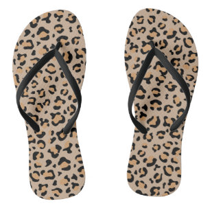 Tongs Empreinte de léopard, Spots de léopard, Leopard Br