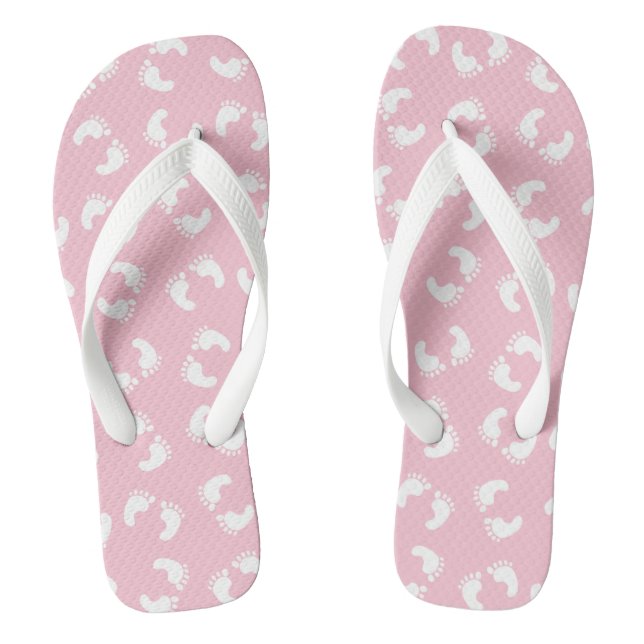 Tongs Empreintes de Bébé, Pieds de Bébé, Traces de Pas,  (Semelle)