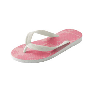 Tongs Enfants Abstrait rose