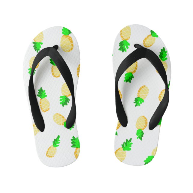 Tongs Enfants Ananas mignons (Semelle)