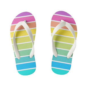 Tongs Enfants Arc En Ciel Toddler Beach Flip Flops