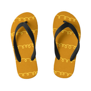 Tongs Enfants Art Abstrait : Conception moderne d'enveloppement