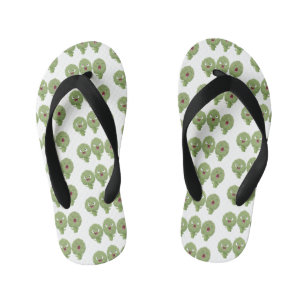 Tongs Enfants Artichauts chantants mignons dessin animé végétal