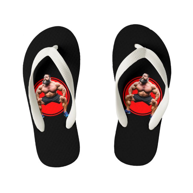 Tongs Enfants Barbu Musclé (Semelle)