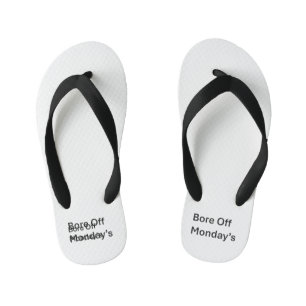 Tongs Enfants Bore les flops de Flipp Sarcastique de lundi