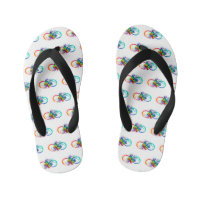 Bright infinity with rainbow butterfly