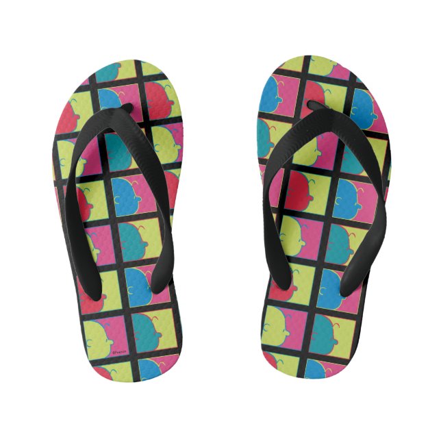 Tongs Enfants cacahuètes | Pop Art Charlie Brown (Semelle)