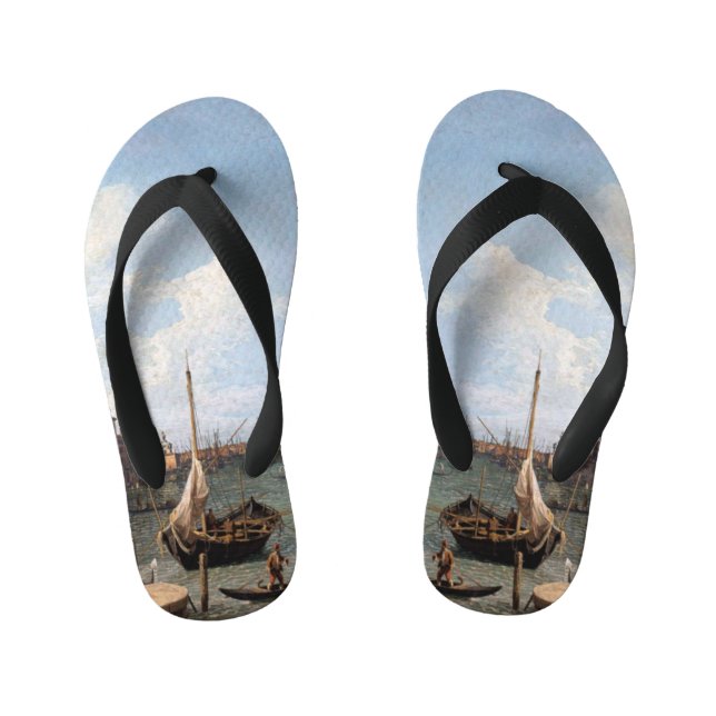 Tongs Enfants Canaletto Vue sur le Grand Canal (Semelle)
