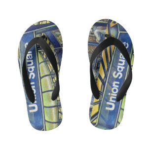 Tongs Enfants Carré syndical